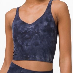 Lululemon Align Tank Diamond Dye Asphalt Grey True Size 4